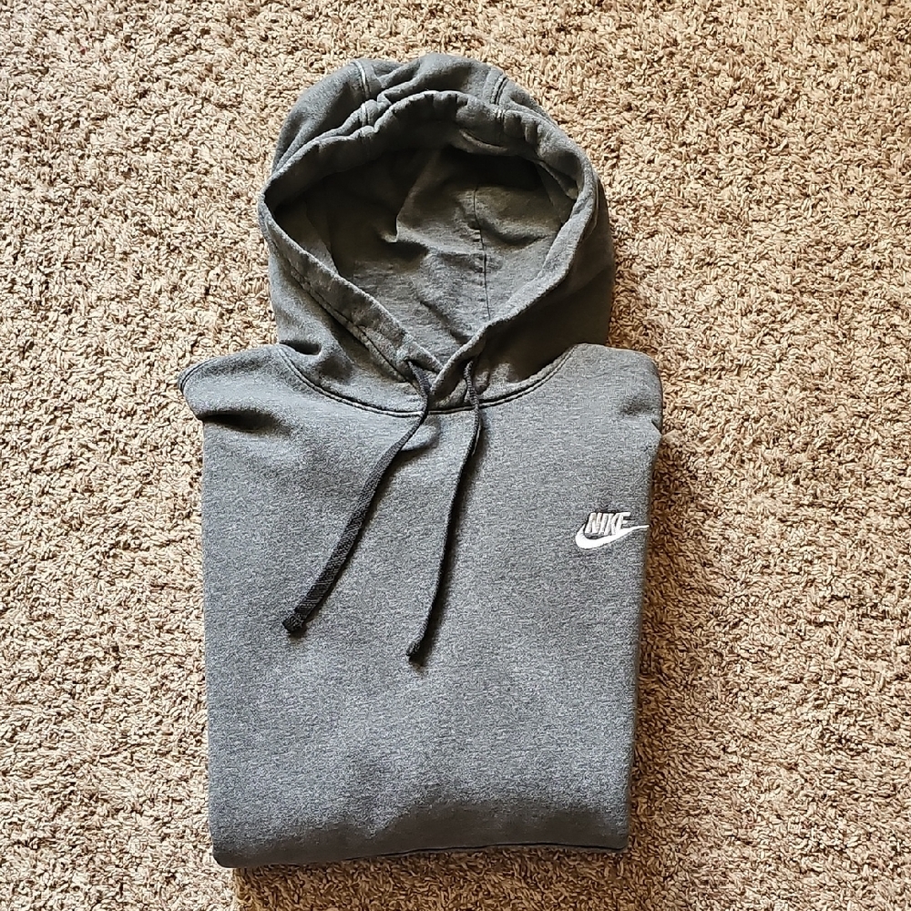 Nike Men's Charcoal Hoodie
